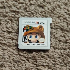 Nintendo 3DS Super Mario 3D Land Cartridge - White